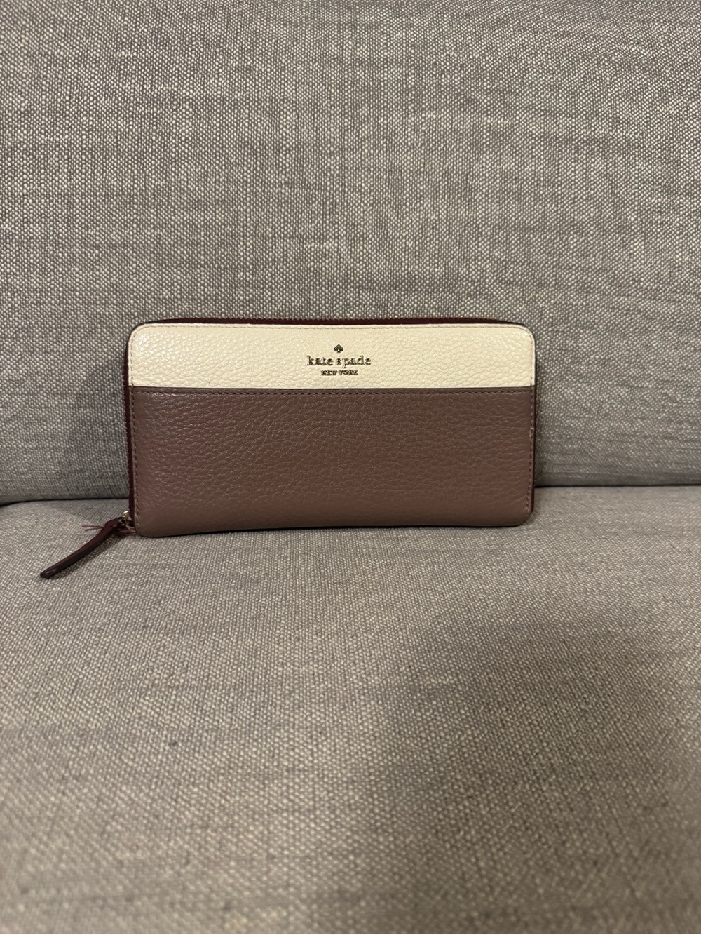 Kate Spade Two-Tone Zip Wallet